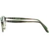 imagePersol womens Po3092v Round Prescription Eyewear FramesStriped GreenDemo Lens