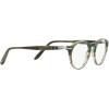imagePersol womens Po3092v Round Prescription Eyewear FramesStriped GreenDemo Lens