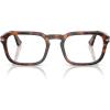 imagePersol Womens Po3390v Square Prescription Eyewear FramesHavanaDemo Lens