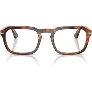 imagePersol PO3390V Square Prescription Eyewear Frames Tortoise Brown and PearlDemo Lens 54 mm