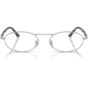 imagePersol Po1023v Oval Prescription Eyewear FramesSilverDemo Lens