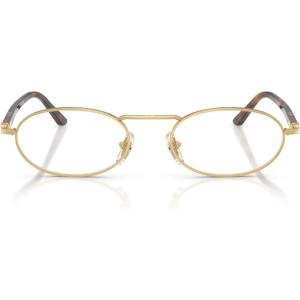 imagePersol Womens Po1023v Oval Prescription Eyewear FramesGoldDemo Lens