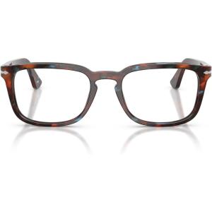 imagePersol Womens Po3382v Square Prescription Eyewear FramesTortoise Brown and PearlDemo Lens