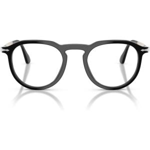 imagePersol Womens Po3387v Pier Square Prescription Eyewear FramesBlackDemo Lens