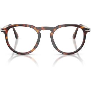 imagePersol Womens Po3387v Pier Square Prescription Eyewear FramesHavanaDemo Lens