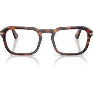 imagePersol Womens Po3390v Square Prescription Eyewear FramesHavanaDemo Lens