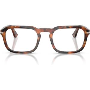 imagePersol Womens Po3390v Square Prescription Eyewear FramesTortoise Brown and PearlDemo Lens