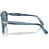 imagePersol PO0649 Aviator Sunglasses Striped Blue and GreyGrey 56 mm