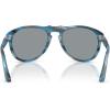 imagePersol PO0649 Sunglasses Striped Blue and GreyGrey 54 mm