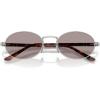 imagePersol PO1018S Ida Oval Sunglasses SilverViolet 52 mm