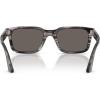 imagePersol PO3272S Sunglasses Striped Black and GreyDark Grey 55 mm