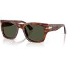 imagePersol PO3384S Square Sunglasses HavanaGreen 52 mm