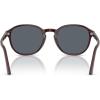 imagePersol Po3343s Round SunglassesOpal BurgundyBlue