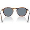imagePersol Po3383s SunglassesStriped Black and BrownLight Blue