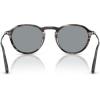 imagePersol Womens Po3383s SunglassesStriped Black and GreyBlue