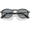 imagePersol Womens Po3383s SunglassesStriped Black and GreyBlue