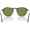 imagePersol Womens Po3383s SunglassesStriped Black and OliveGreen