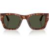 imagePersol PO3384S Square Sunglasses HavanaGreen 52 mm