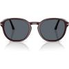 imagePersol Po3343s Round SunglassesOpal BurgundyBlue