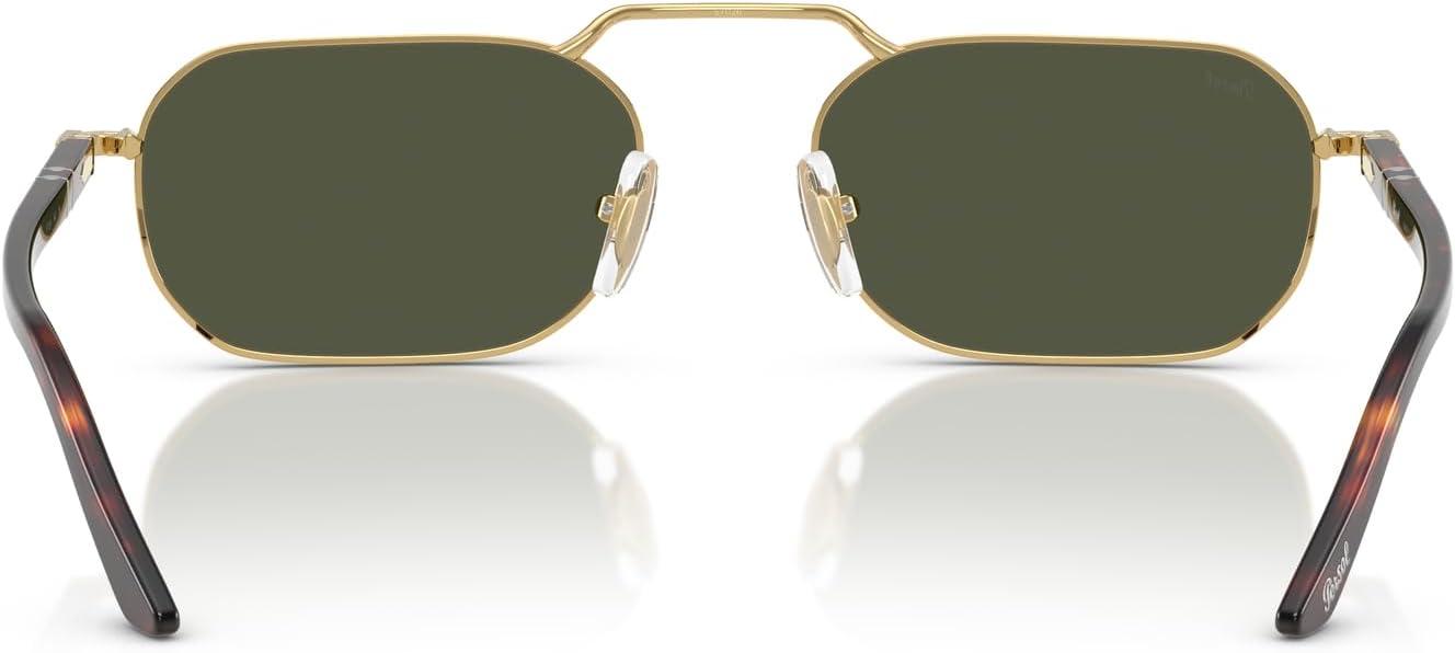 imagePersol Po1020s Rectangular SunglassesGoldGreen