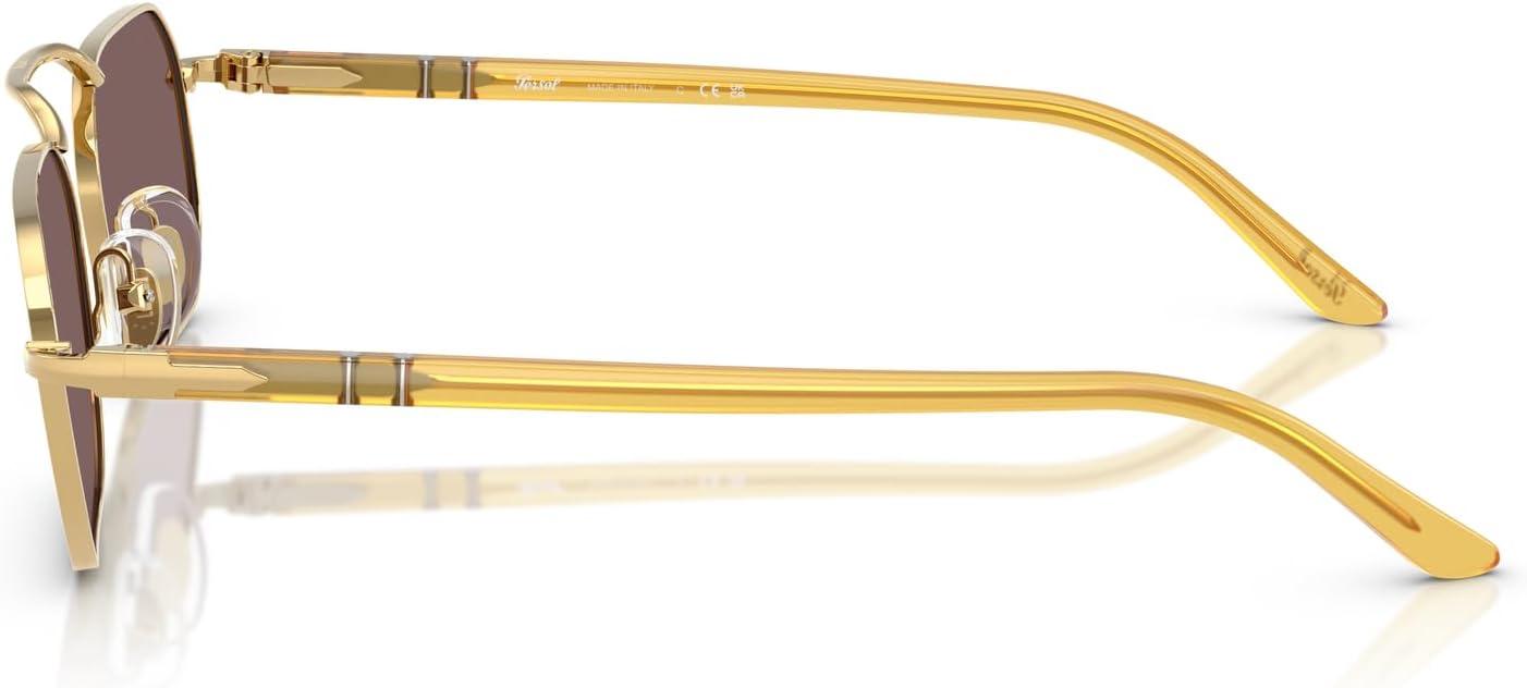 imagePersol Po1020s Rectangular SunglassesGoldViolet