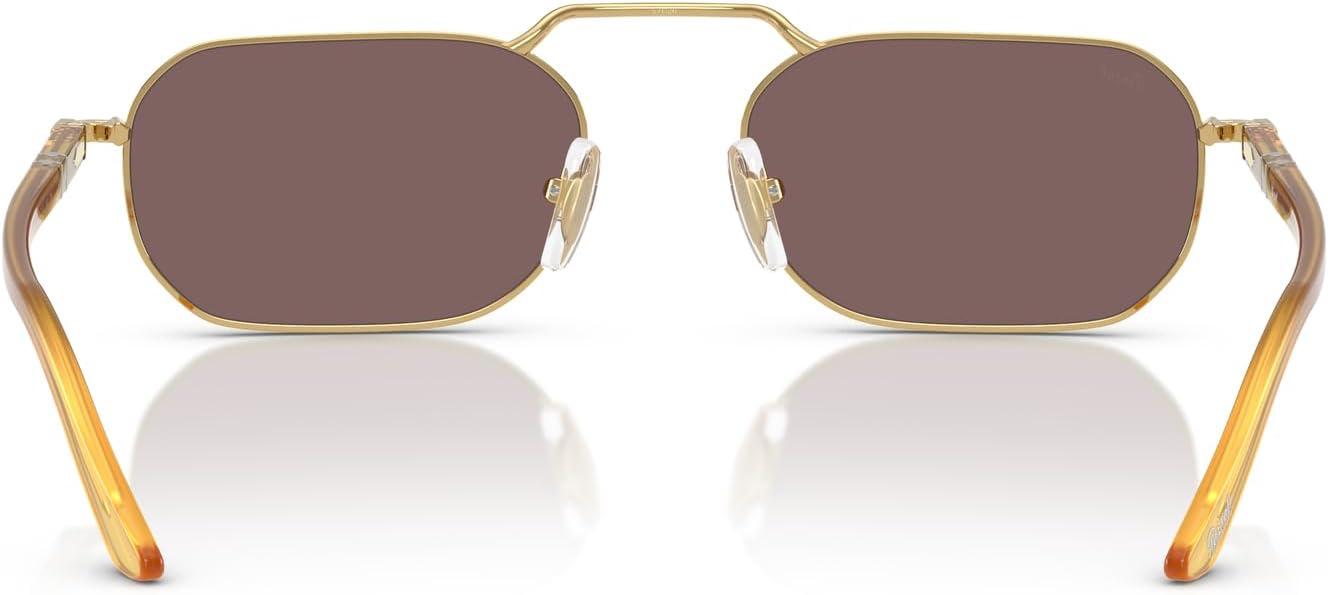 imagePersol Po1020s Rectangular SunglassesGoldViolet