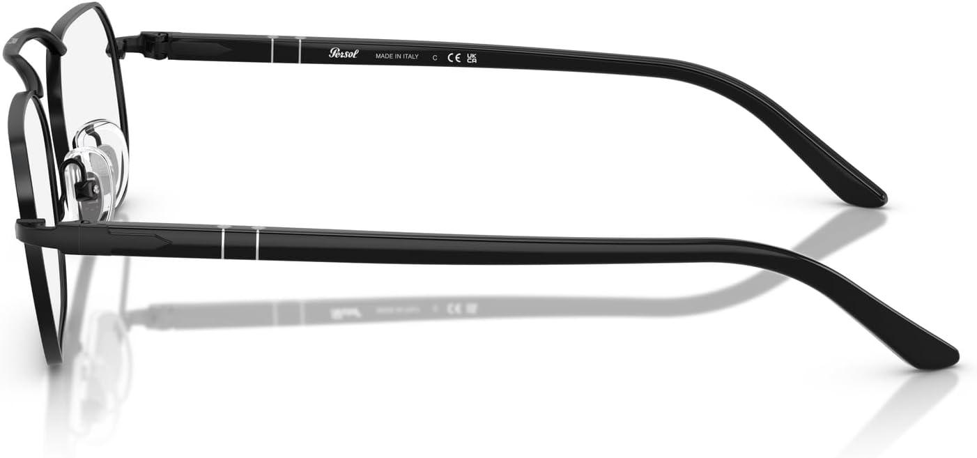 imagePersol Po1020v Rectangular Prescription Eyewear FramesDemigloss BlackDemo Lens