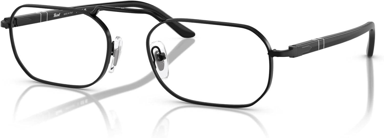 imagePersol Po1020v Rectangular Prescription Eyewear FramesDemigloss BlackDemo Lens