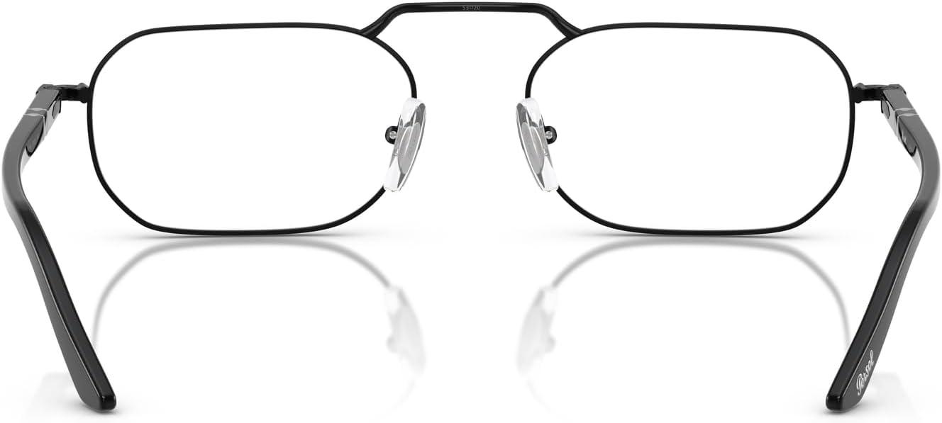 imagePersol Po1020v Rectangular Prescription Eyewear FramesDemigloss BlackDemo Lens