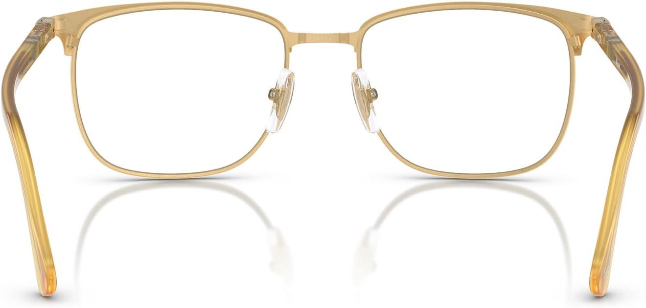 imagePersol Po1021v Square Prescription Eyewear FramesGoldDemo Lens