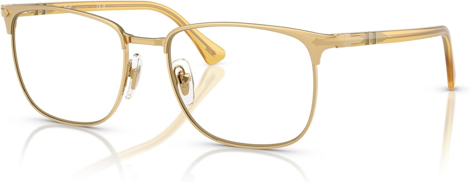 imagePersol Po1021v Square Prescription Eyewear FramesGoldDemo Lens