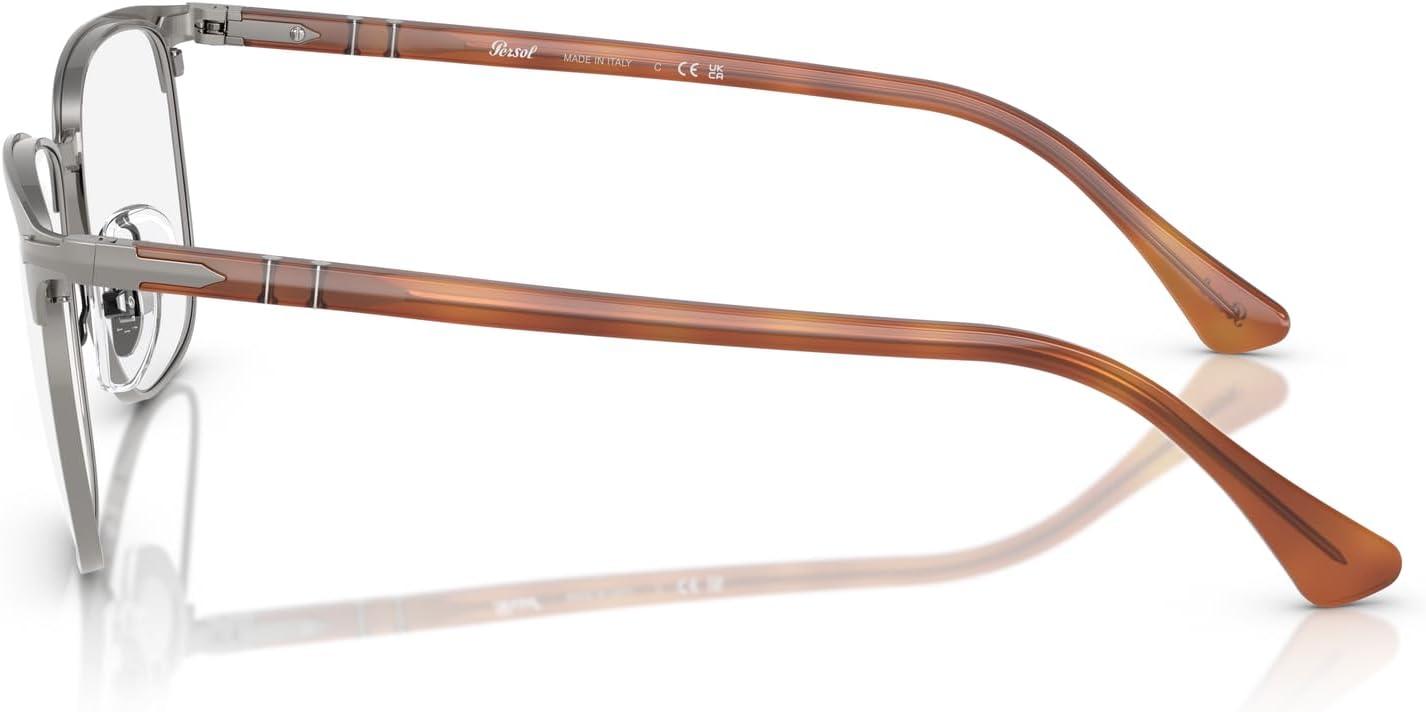 imagePersol Po1021v Square Prescription Eyewear FramesGunmetalDemo Lens