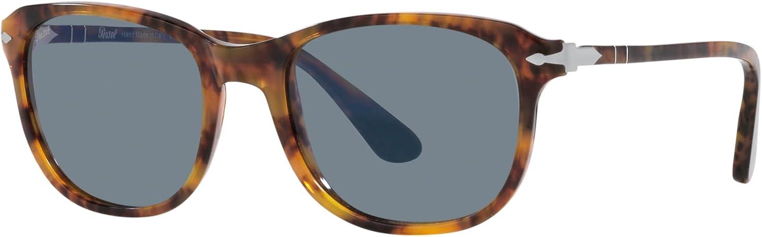imagePersol Unisex Po1935s Square SunglassesCaffeLight Blue