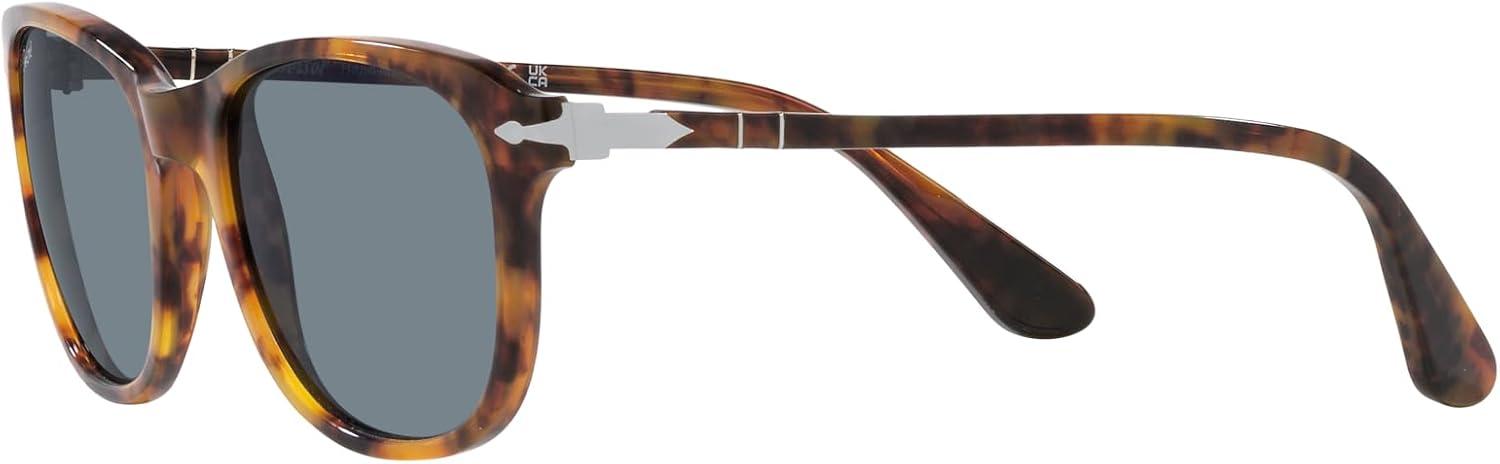 imagePersol Unisex Po1935s Square SunglassesCaffeLight Blue