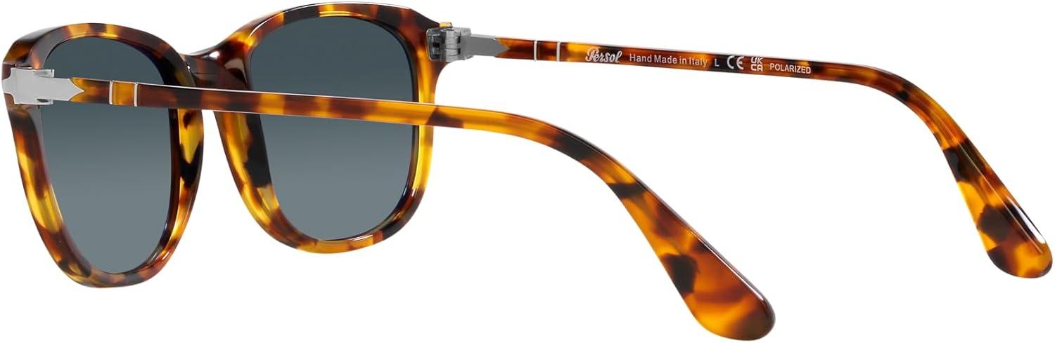 imagePersol Unisex Po1935s Square SunglassesMadreterraLight Blue Gradient Dark Blue Polarized