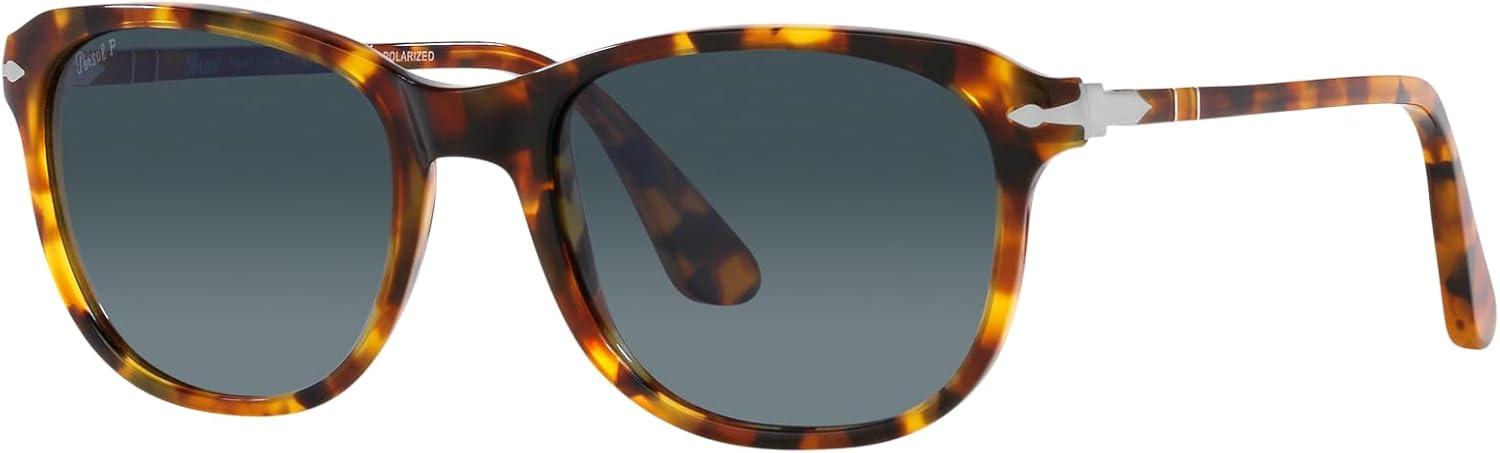 imagePersol Unisex Po1935s Square SunglassesMadreterraLight Blue Gradient Dark Blue Polarized