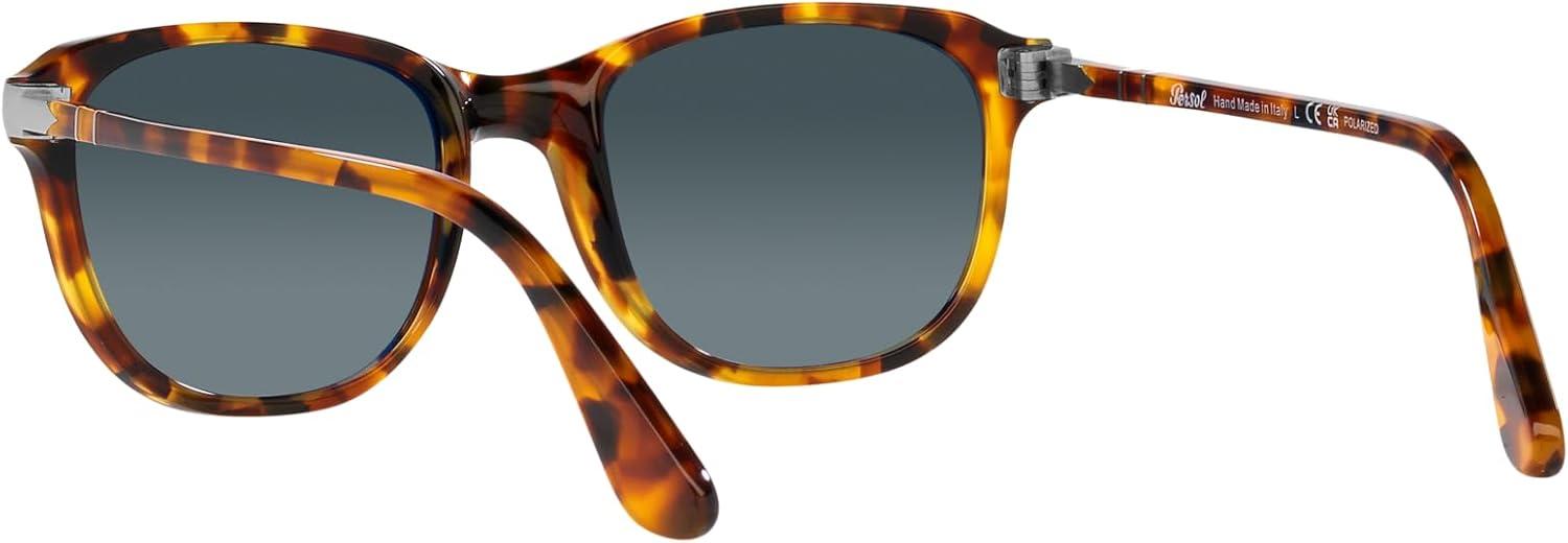 imagePersol Unisex Po1935s Square SunglassesMadreterraLight Blue Gradient Dark Blue Polarized