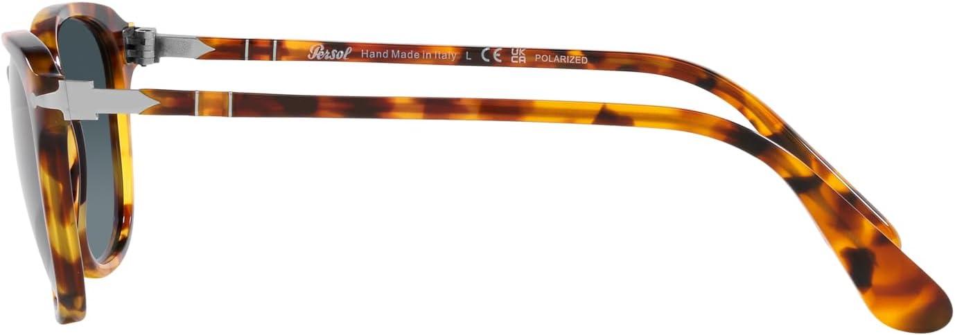 imagePersol Unisex Po1935s Square SunglassesMadreterraLight Blue Gradient Dark Blue Polarized