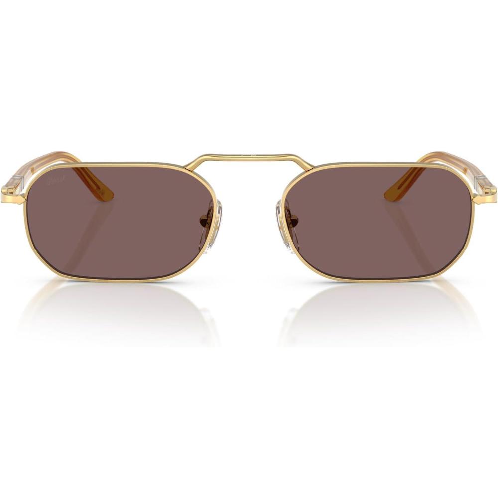 imagePersol Po1020s Rectangular SunglassesGoldViolet