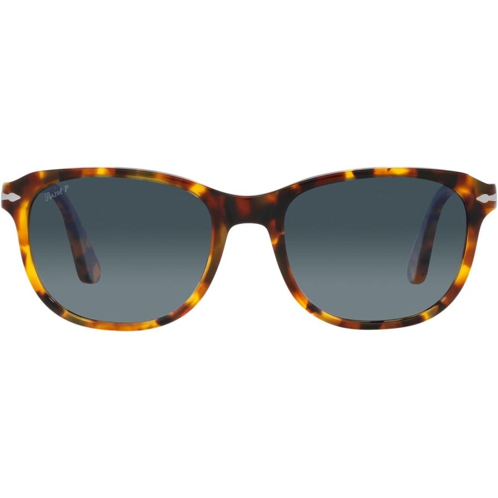 imagePersol Unisex Po1935s Square SunglassesMadreterraLight Blue Gradient Dark Blue Polarized