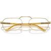 imagePersol PO1020V Rectangular Prescription Eyewear Frames GoldDemo Lens 53 mm
