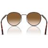 imagePersol PO2422SJ Round SunglassesMatte BrownBrown Gradient
