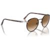 imagePersol PO2422SJ Round SunglassesMatte BrownBrown Gradient