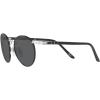 imagePersol PO2422SJ Round SunglassesSilverMatte BlackGrey