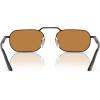 imagePersol Po1020s Rectangular SunglassesDemigloss BlackYellow Brown