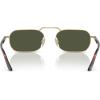 imagePersol Po1020s Rectangular SunglassesGoldGreen