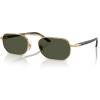 imagePersol Po1020s Rectangular SunglassesGoldGreen