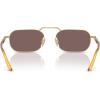 imagePersol Po1020s Rectangular SunglassesGoldViolet