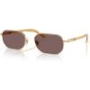 imagePersol Po1020s Rectangular SunglassesGoldViolet