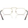 imagePersol Po1020v Rectangular Prescription Eyewear FramesGoldDemo Lens